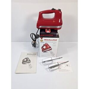 KitchenAid Ultra Power™ 3 Speed Hand Mixer - Empire Red - Tested Working